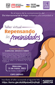 Taller Virtual: Repensando las feminidades.