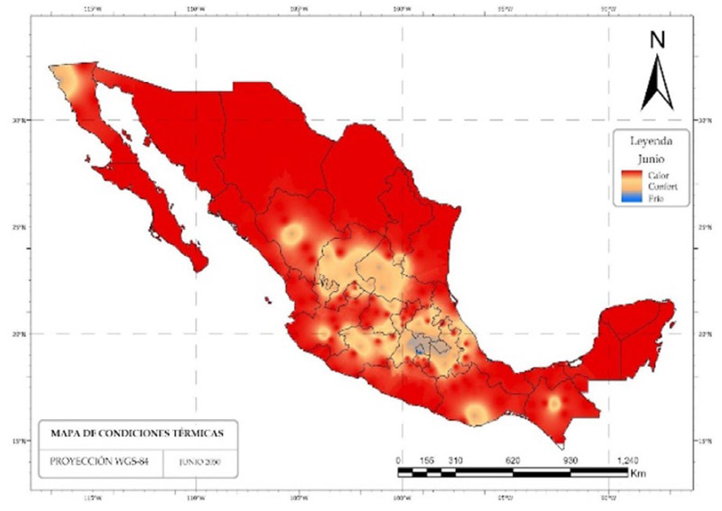 Bioclima con RCP 8.5