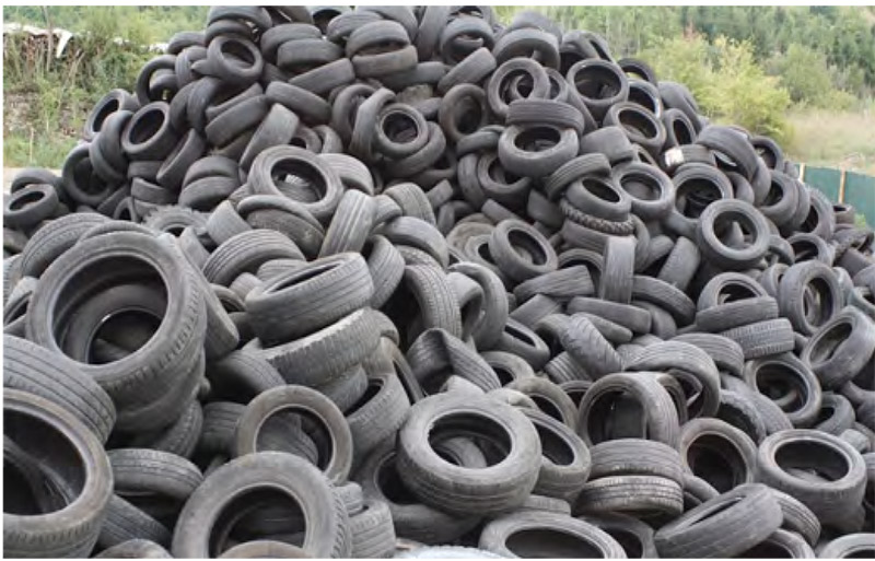 Neumáticos fuera de uso, su reciclado permite  reutilizar el alambre de acero