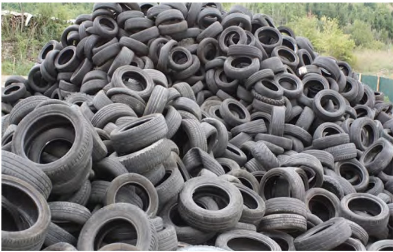 Neumáticos fuera de uso, su reciclado permite reutilizar el alambre de acero