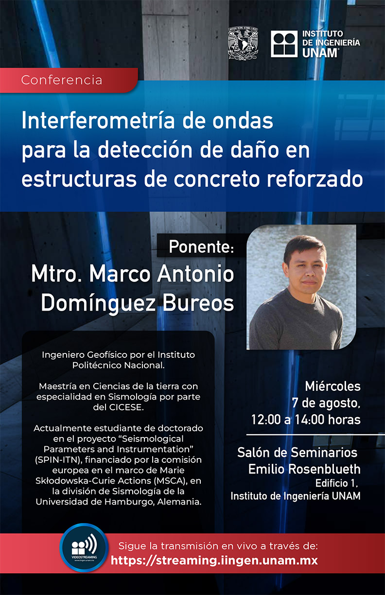 Interferometría de ondas para la detección de daño en estructuras de concreto reforzado