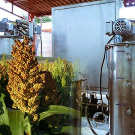 Fermentación de residuos agrícolas